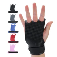 Carbon Gymnastics Hand Grips Weightlifting Workout Gym Gloves Palm Protection for Kettlebell Pull Up Gymnastic Crossfit Grip 1