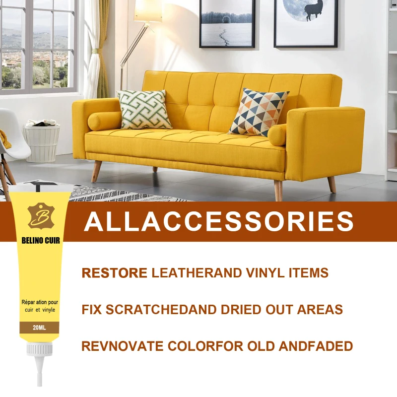Leather Repair Gel 20ml Color Repair Home Car Chair Refurbishing