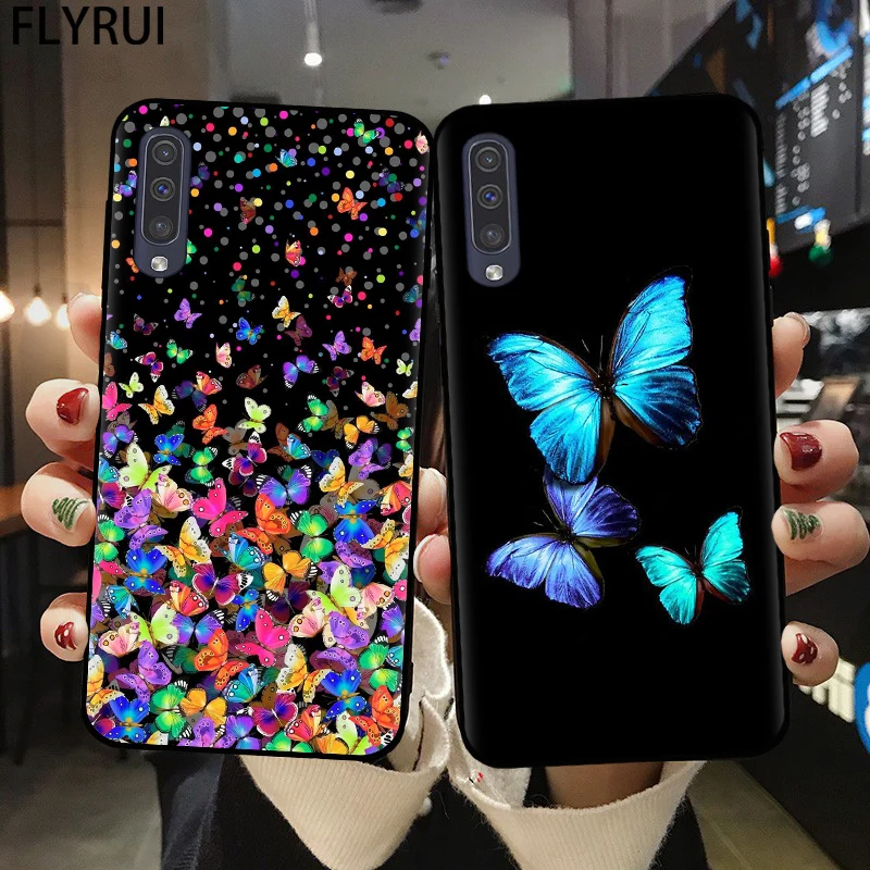 Мягкий силиконовый чехол для Samsung A21S A51 A71 A10 A20 A30 A40 A50 A70 A6 A8 Plus A7 A9 2018 с милыми