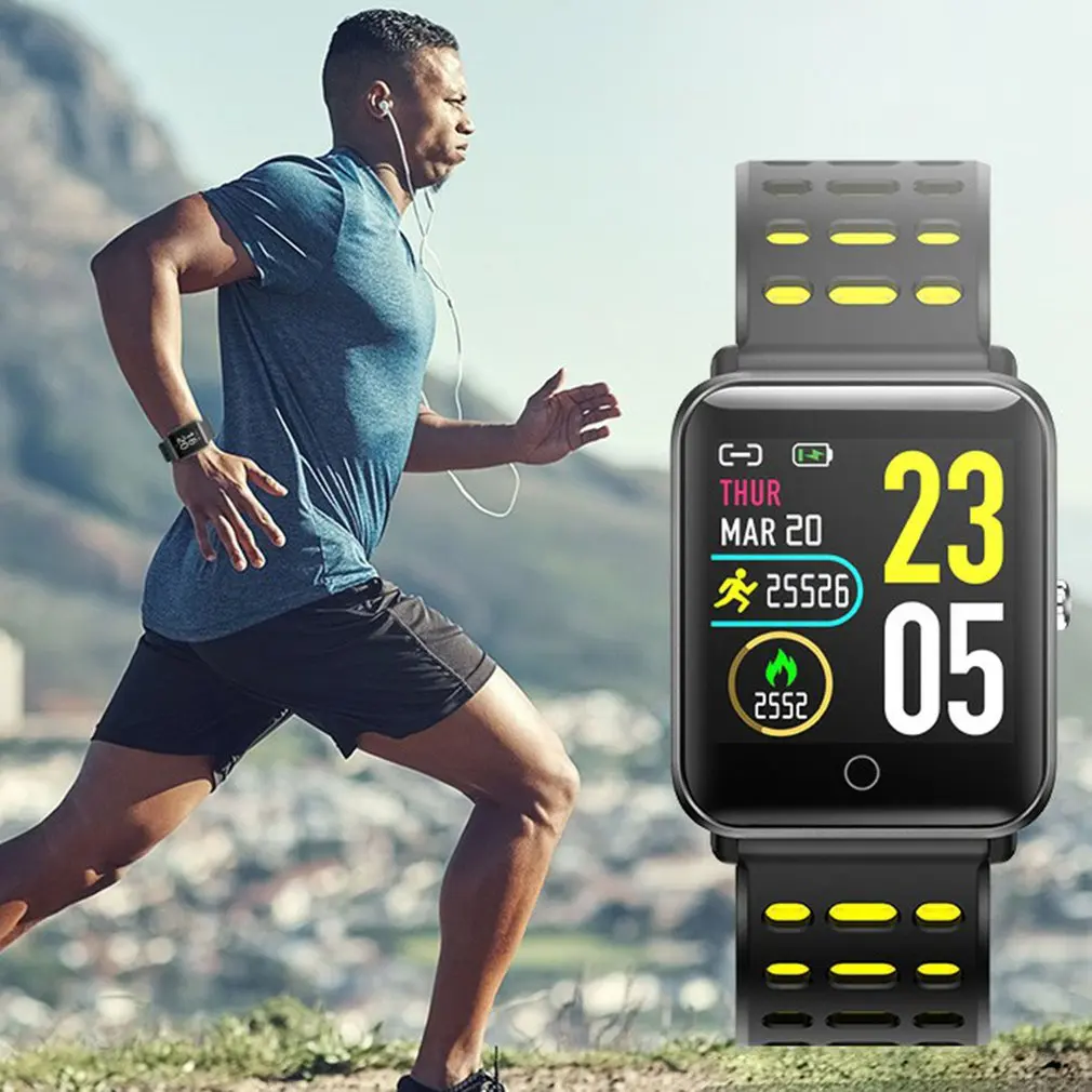 NY88 Smart Watch Men IP67 Waterproof Professional Sport Long Standby Fitness Tracker Smartwatch For Android IOS Women