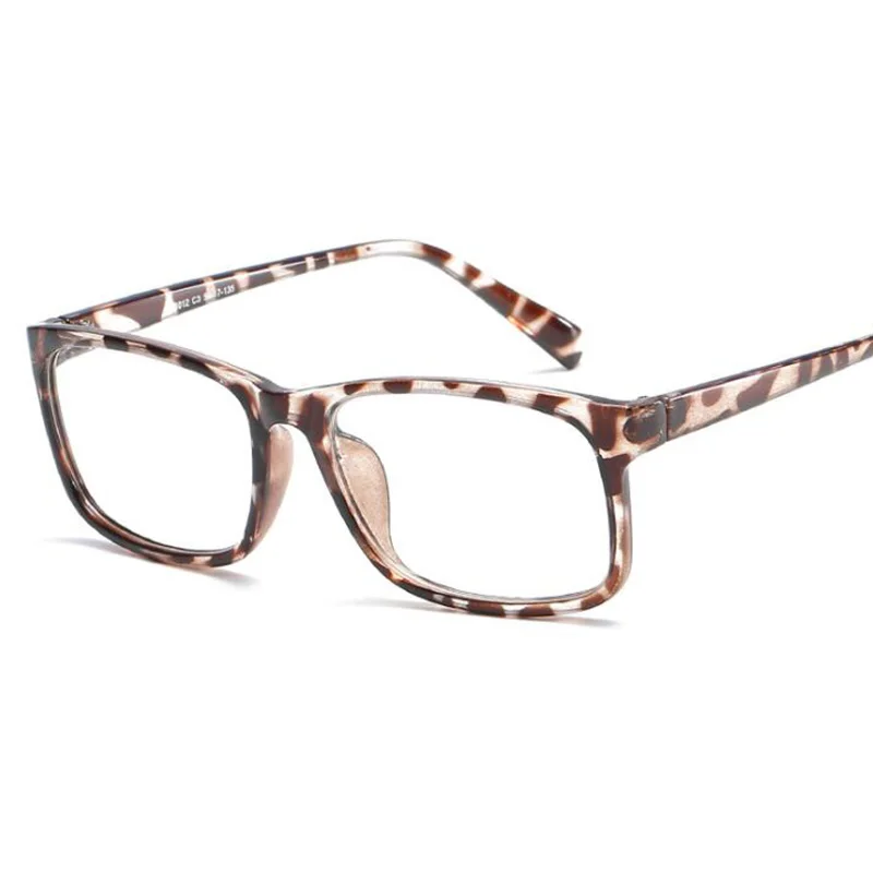 Leopard RBENN модные очки для чтения Для женщин Для мужчин большой кадр дальнозоркостью Glassses с диоптрий 0,75 1,25 1,75 2,25 2,75 3,25 3,75 4,5 5,0 - Цвет оправы: Leopard