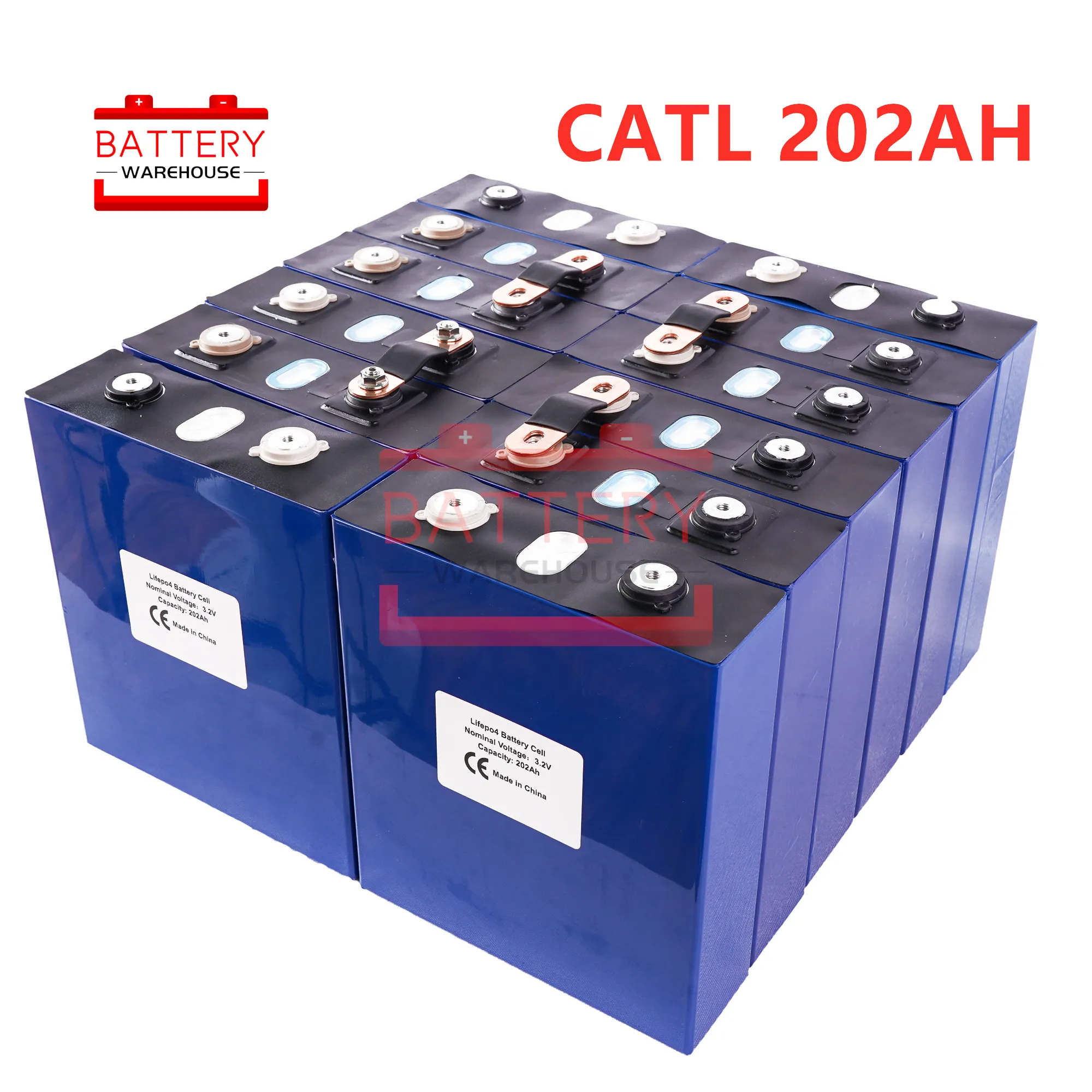 8 шт. CATL LIFEPO4 батарея 3.2v200AH новые аккумуляторные батареи для 24V200AH для RV SOLAR EV морской ЕС США налог без НДС