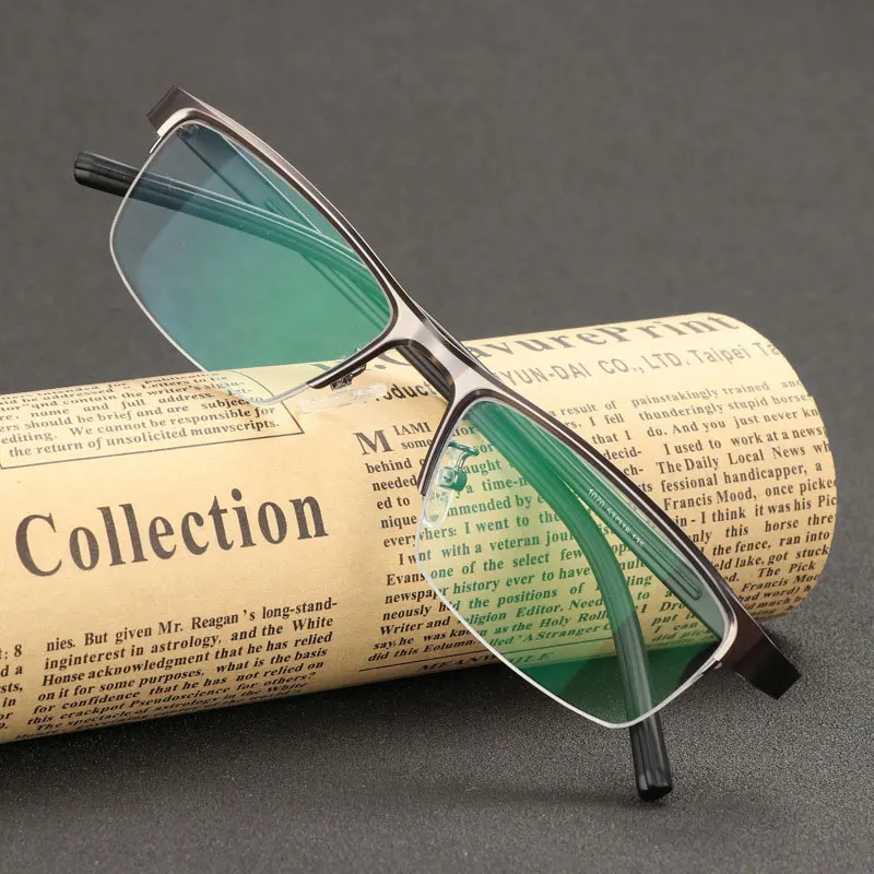 Фотохромные очки для чтения линзы Хамелеон анти синий луч UV400 Солнцезащитные очки для мужчин и женщин очки для компьютера+ 50 75 1,25 1,75 5,5 6