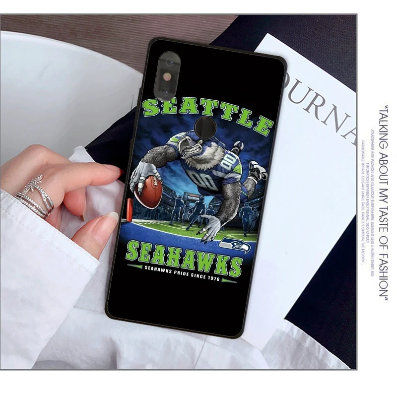 Seattle Seahawks мягкий силиконовый черный чехол для телефона для Xiaomi redmi Note 7 mi 9 mi x2 mi x2S Note3 8 8SE redmi 5 5Plus Note4 4X - Цвет: A15