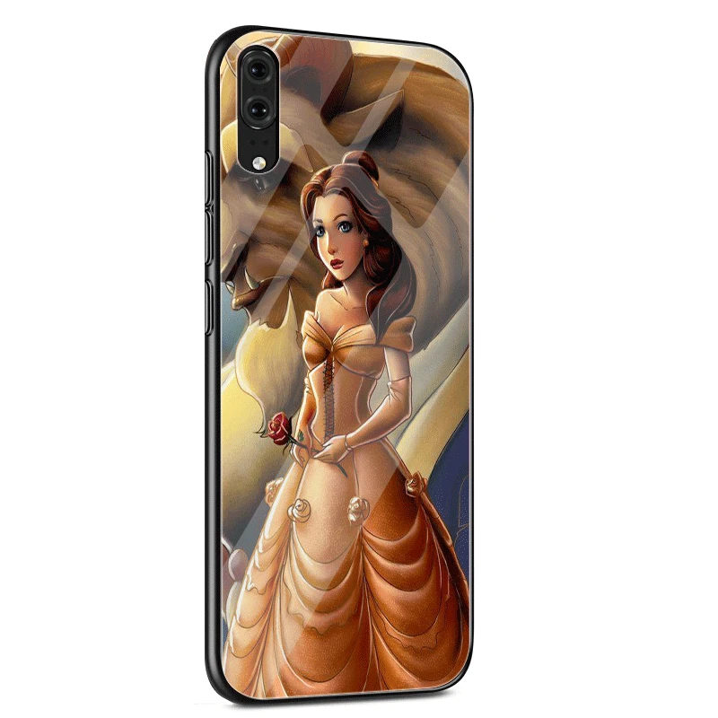 Стеклянный мобильный чехол для телефона huawei P30 P10 P20 7A Y6 Y9 P Smart mate 20 Honor 9 10 8X Lite Pro Чехол модная королева принцесса - Цвет: G4