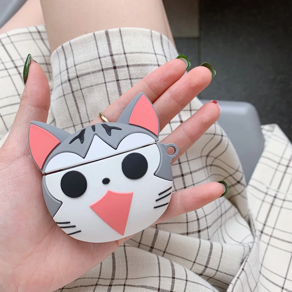 

CHI 3D SOFT Silicone cute Chi's sweet home cartoon case for Airpods lovely gift for Apple Airpods2 bluetooth earphone case