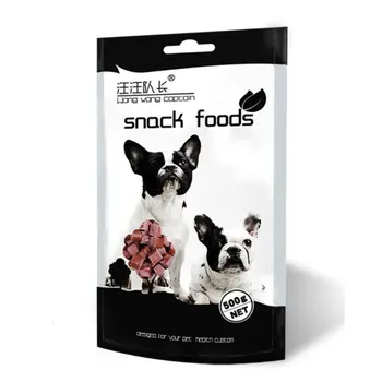 

500g Pet snack dog food beef grain chicken flavor fountain dog feeder food automatic pet feeder cat bottle