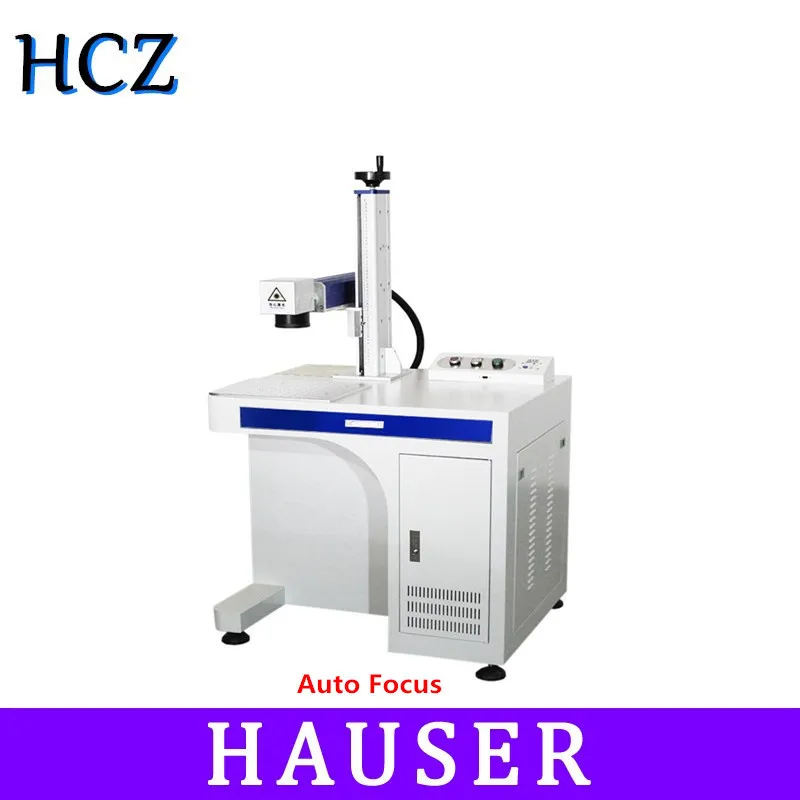 Бесплатная доставка лазерная маркировочная машина с автофокусом HCZ 20 Вт 30 50