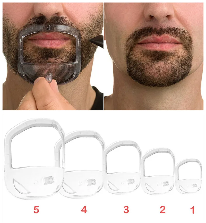 Comb Care-Tool Shaving-Shave Mustache Beard-Styling-Template Shower Barba Salon for Style