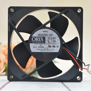 

For ORIX MD925A-24 DC 24V 0.12A 9CM 9025 92X92X25MM dual ball 2 Wires Inverter cooling fan