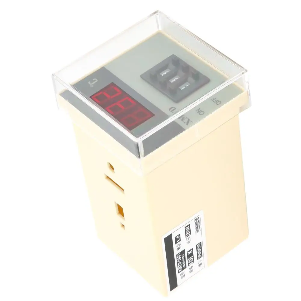 XMTD-2001 цифровой регулятор температуры 0-399 градусов с термопарой типа K