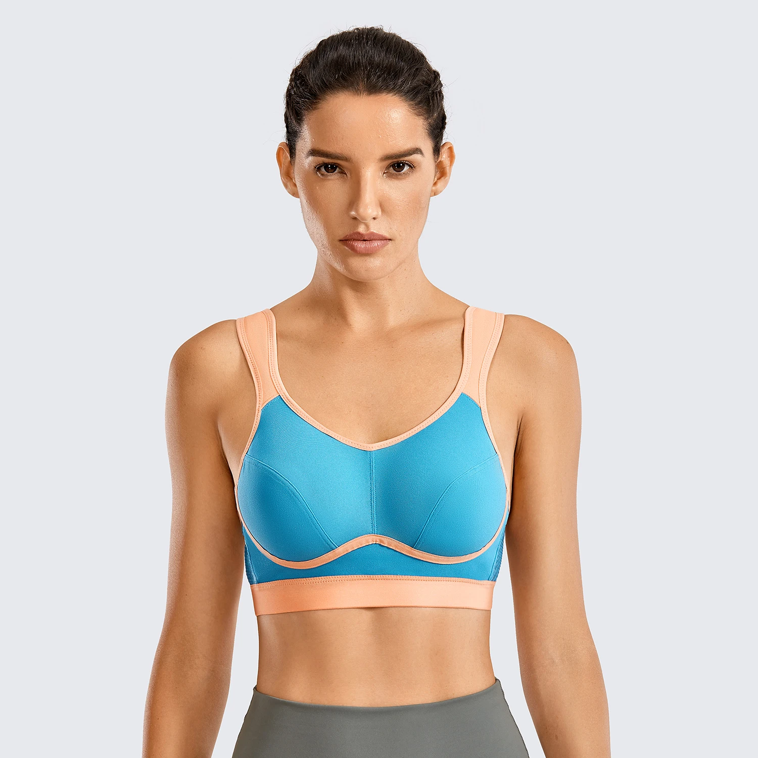 

Women's High Impact Support Bounce Control Plus Size Workout Sports Bra