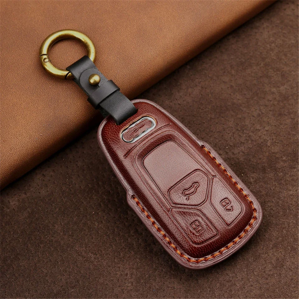 Custodia portachiavi per Auto custodia portachiavi per Audi a1 a3 8v a4 b9 a5 a6 c7 q3 q5 q7 tt supporto Shell Auto portachiavi proteggi Set accessori - H452004a1e71546249de52f9ab4774ac4M