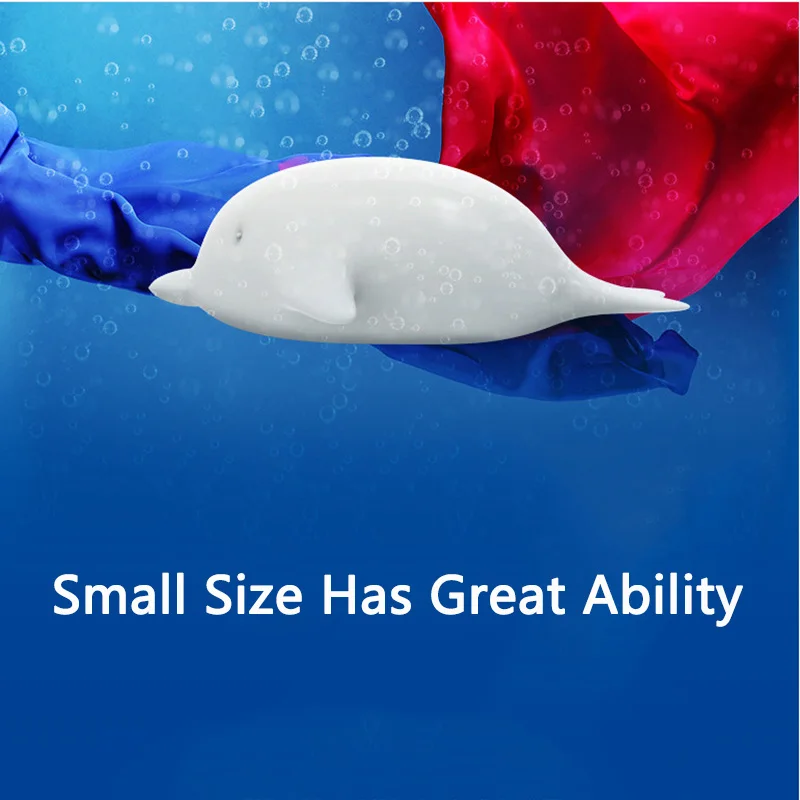 

Dolphin Sonic Mini Lazy Washing Machine Dormitory Laundry Travel Portable Easy To Clean 5V Washing Machine Mini