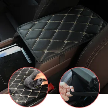 

Car Armrest Mat Auto Armrests Storage Box Mats Cushion Cover Pad for Audi I Ah Ah A8 A3 A4 A6 A5 Q7 R A3 3-Door