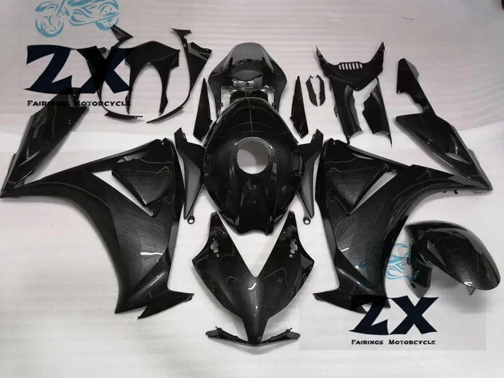 Motorcycle ABS Plastic Injection Fairing Kit Bodywork Bolts for CBR1000RR 2012 2013 2014 2015 2016 Carbon Fiber black good | Автомобили и