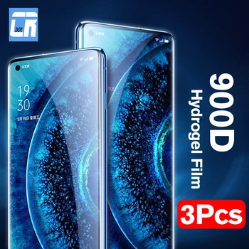 

3Pcs 900D Protective Hydrogel Film for OPPO Reno 3 Find X2 Pro 2Z 2F A5 A9 2020 Screen Protector for Realme 3 5 X2 Pro Not Glass