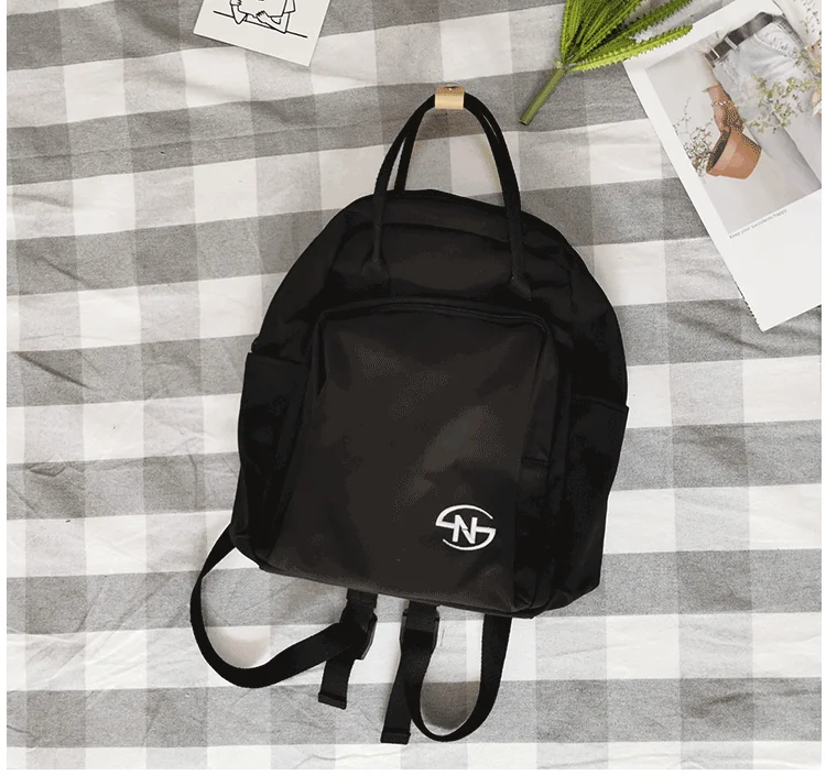Оксфорд нейлоновый рюкзак женский корейский Харадзюку школьная сумка для студентов Водонепроницаемая нейлоновая сумка для ноутбука