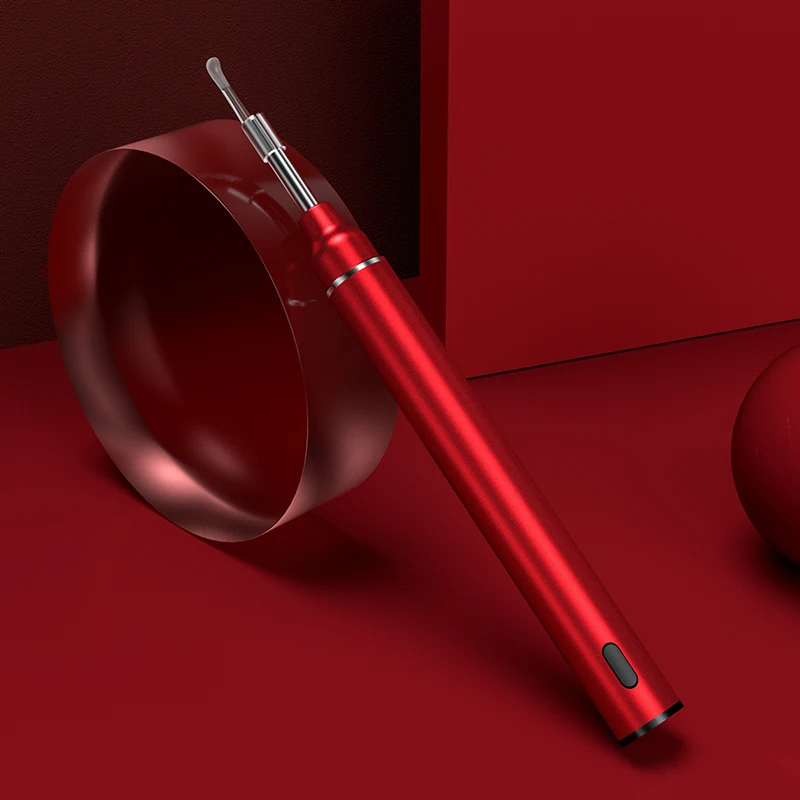 HD 3.9mm Digital Otoscope Video WiFi Earpick Camera Ear Scope Camera Visual Ear Cleaning Endoscope for iOSAndroid smartphone