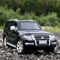 1:32 Mitsubishis PAJERO SUV Alloy Car Model Diecasts Metal Toy Off-road Vehicles Car Model Collectible Simulation Childrens Gift 2