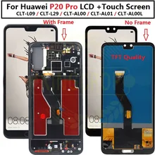 TFT 6," ЖК-дисплей для huawei P20 Pro ЖК-дисплей с рамкой дисплей экран сенсорный дигитайзер сборка P20 Pro CLT-AL01-L29 ЖК-дисплей P20 Plus