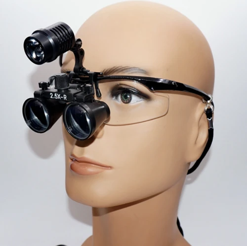 

2.5X Dentist Magnifier Medical Ophthalmic Magnifying Glasses Surgical Loupes Binocular Frame 320mm-420mm Working Distance