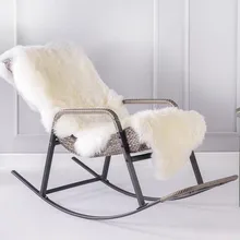 Натуральная овчина 1 Пелт ручной работы бежевый белый премиум коврик с ворсом для стула, мохнатая овечья кожа мех одеяло для украшения дома