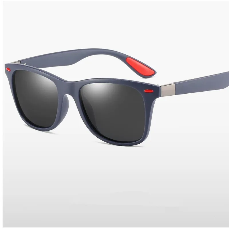 Очки для вождения, классические, поляризационные, солнцезащитные очки для мужчин и женщин, для вождения, квадратная оправа, солнцезащитные очки, мужские очки, UV400, мотоциклетные очки