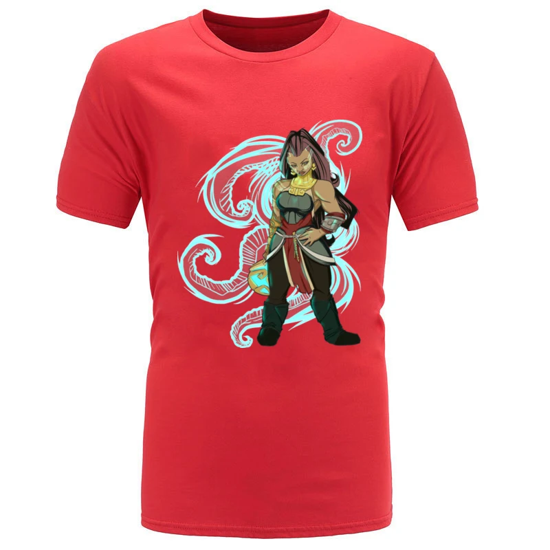 Illaoi__7696 Slim Fit Summer 100% Cotton O Neck Men's Tops T Shirt Casual Sweatshirts Special Short Sleeve Tshirts Illaoi__7696 red
