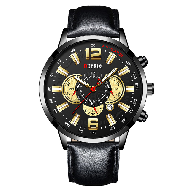 Business Mens Watches Stainless Steel Mesh Belt Quartz Men Wrist Watch Calendar Male Luminous Leather Clock reloj hombre