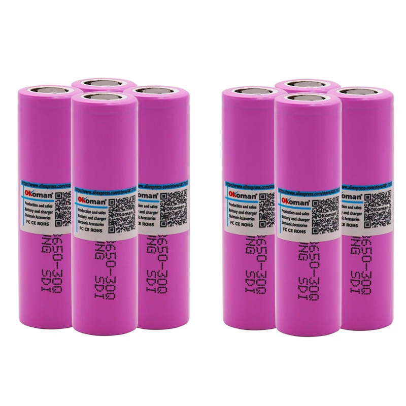 Для samsung 18650 батарея 3000 MAH INR 18650-30Q литий-ионная аккумуляторная батарея для электронная сигарета фонарик