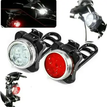 

Mountain Bicycle USB Charging Warning Light Limitless Light Adjustable Vehicle Bike Lamp Front Back Headlights