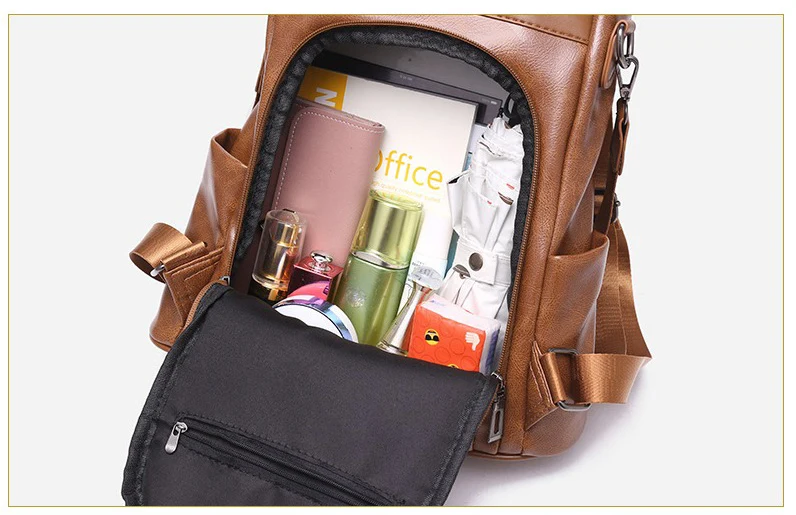 ZMQN женский рюкзак, рюкзак с защитой от кражи, Mochila Feminina, винтажный рюкзак, школьные кожаные сумки для женщин, рюкзак C131
