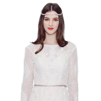 

Rhinestones Bridal Belt Wedding Dress Belt Rose Gold Wedding Belt Crystal Wedding Sash Waistband for Bridal Dress Belt Accessory