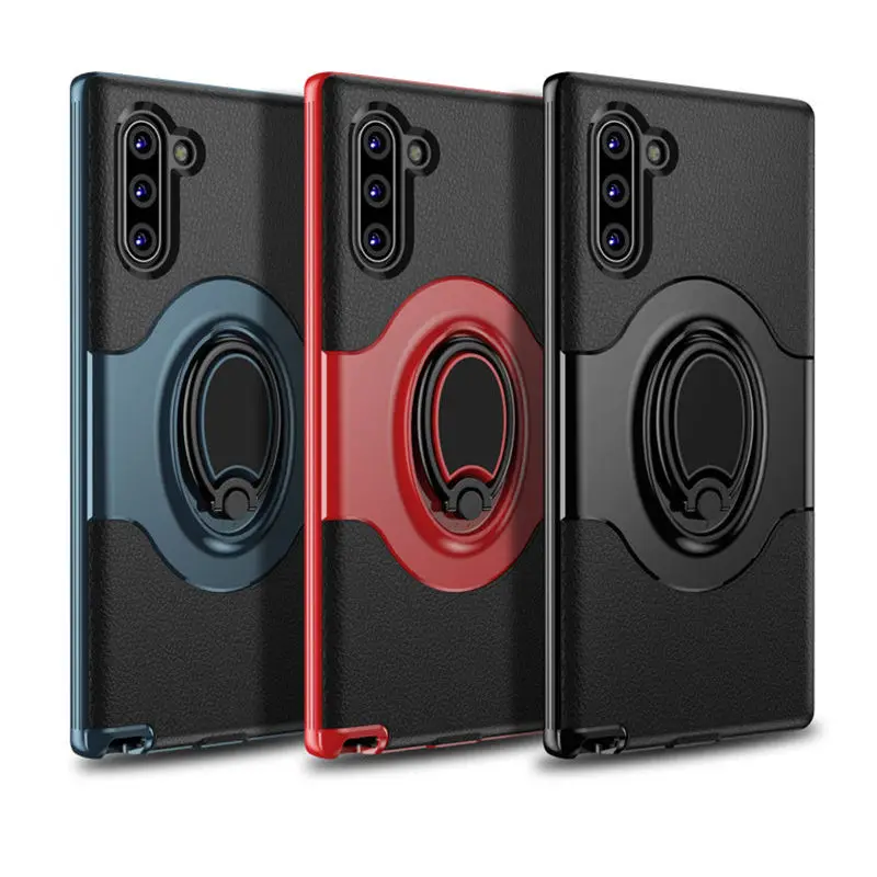 

Ring Bracket Cases for Samsung Note 10+ 5G Note10 TPU +PC Armor Case for Samsung Note 10 Plus 5G Note10+ 10plus Pro Fundas