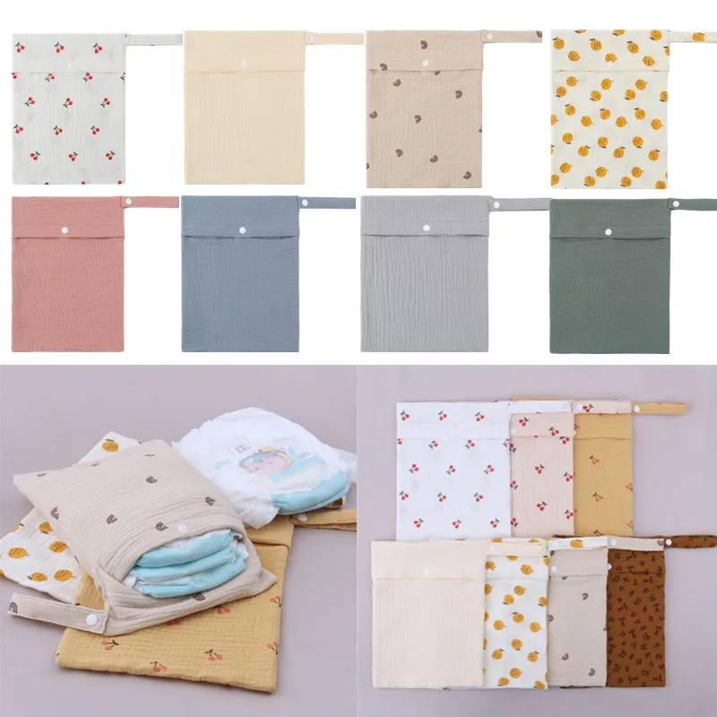 Портативная сумка для младенцев из чистого хлопка