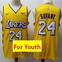 /20 City Edition youth Los Angeles#23 LeBron James#3 Anthony Davis#24 Kobe lakers Bryant new kids Jersey