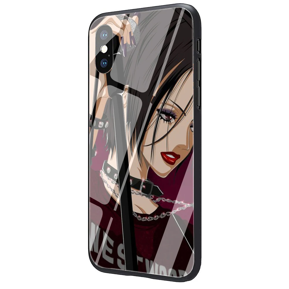 Чехол для телефона из закаленного стекла NaNa osaki для iPhone 5 5S 6 6S Plus 7 8 Plus X XS XR 11 Pro Max - Цвет: G6