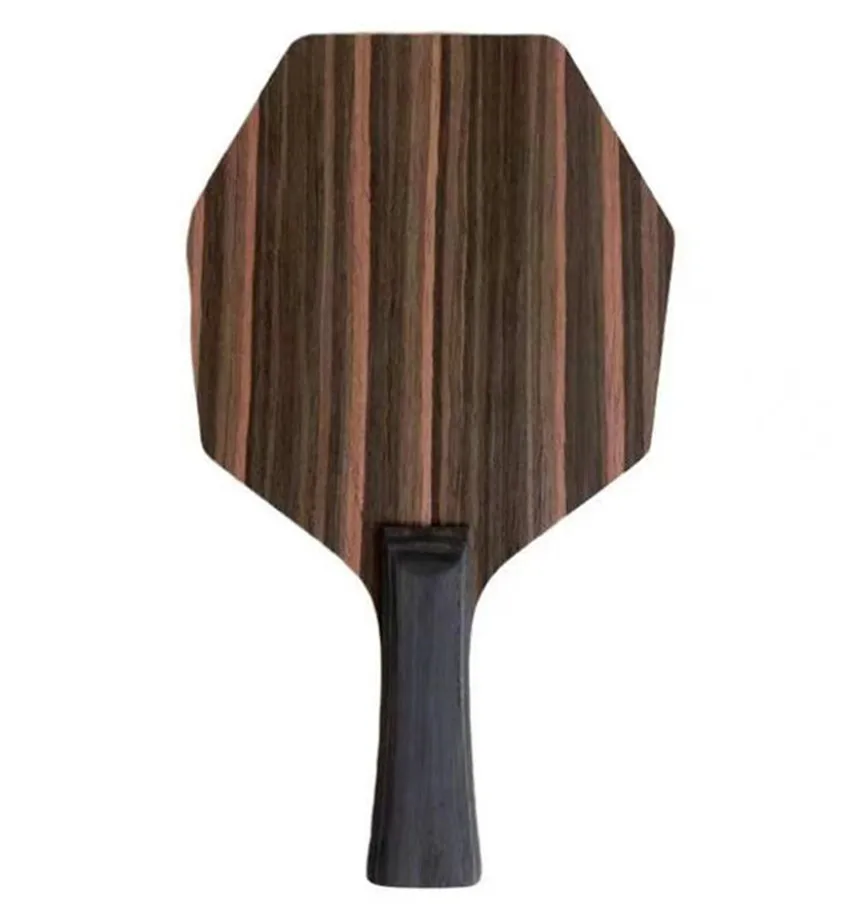 Cybershape Ebony Material Table Tennis Blade Racket Offensive Curve Hexagonal Ping Pong | Спорт и развлечения