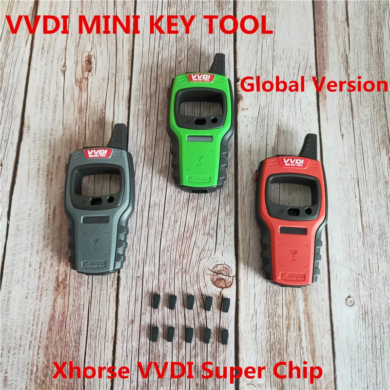 

Xhorse VVDI Mini Key Tool Remote Key Programmer Support IOS/Android With Free 96bit 48-Clone Function VVDI Super Chip