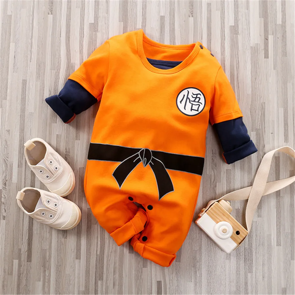 Anime Baby Romper Newborn Male Baby Clothes Cartoon Cosplay Costume For Baby Boy Jumpsuit Cotton Baby girl clothes For babies