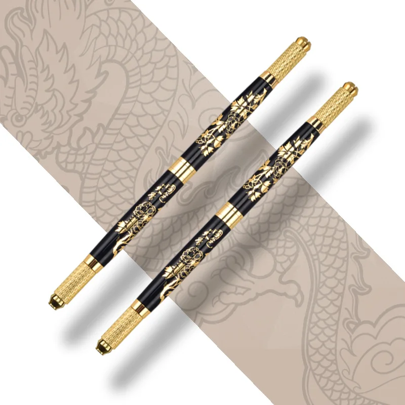 

Double head national color Tianxiang Korean semi-permanent tattoo handmade pen dual-use light oxygen needle fog