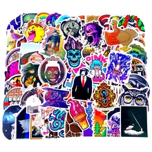 100 шт Случайные граффити мультипликационные наклейки животных Стиль Водонепроницаемый ПВХ для ноутбука багаж шлем личности DIY стикер бомба JDM