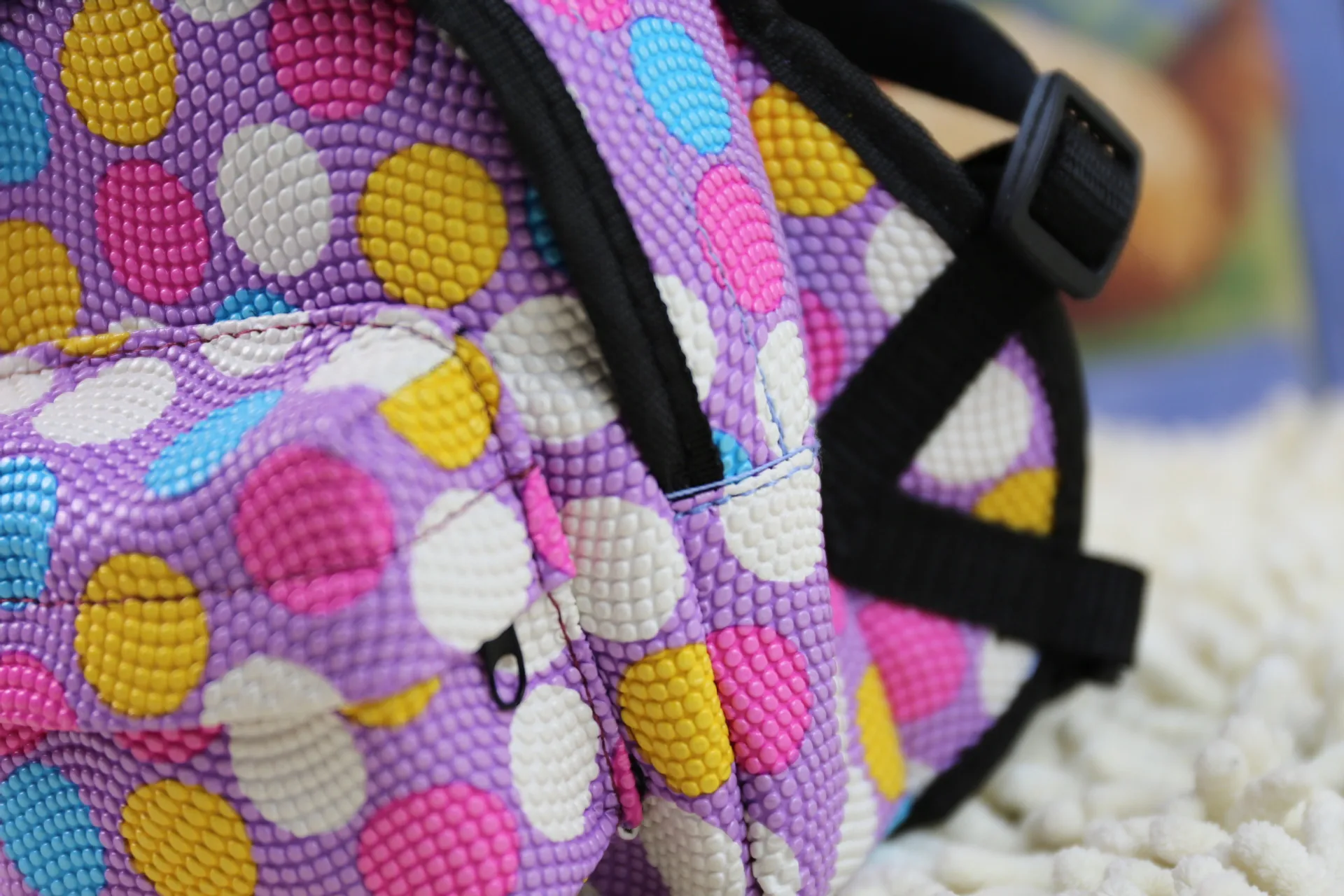 朱莉圆点宠物背包书包 (29)