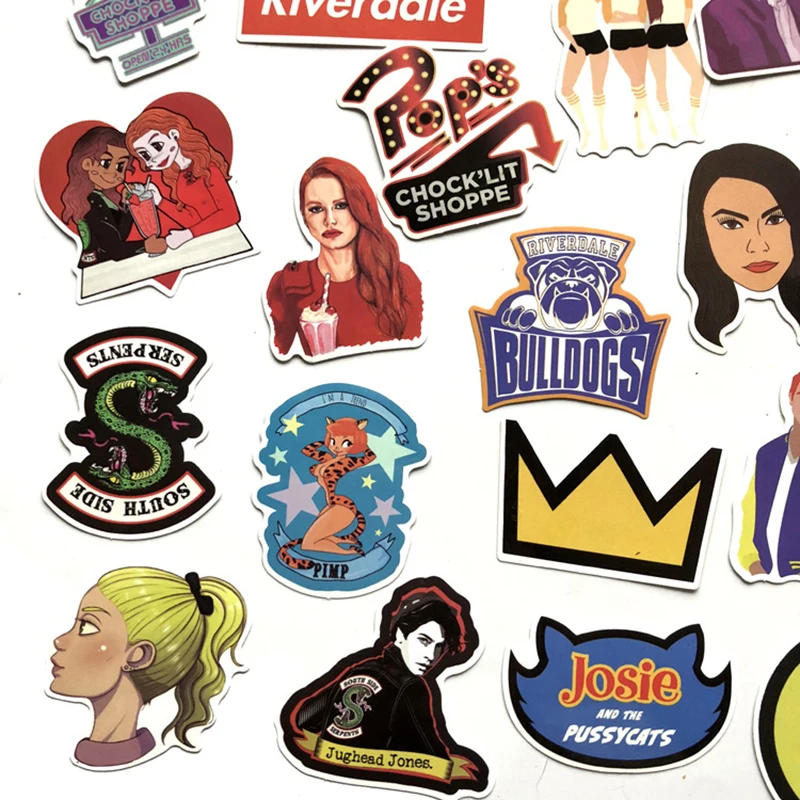 Наклейки Riverdale для ноутбука скейтборда украшения дома стильные наклейки