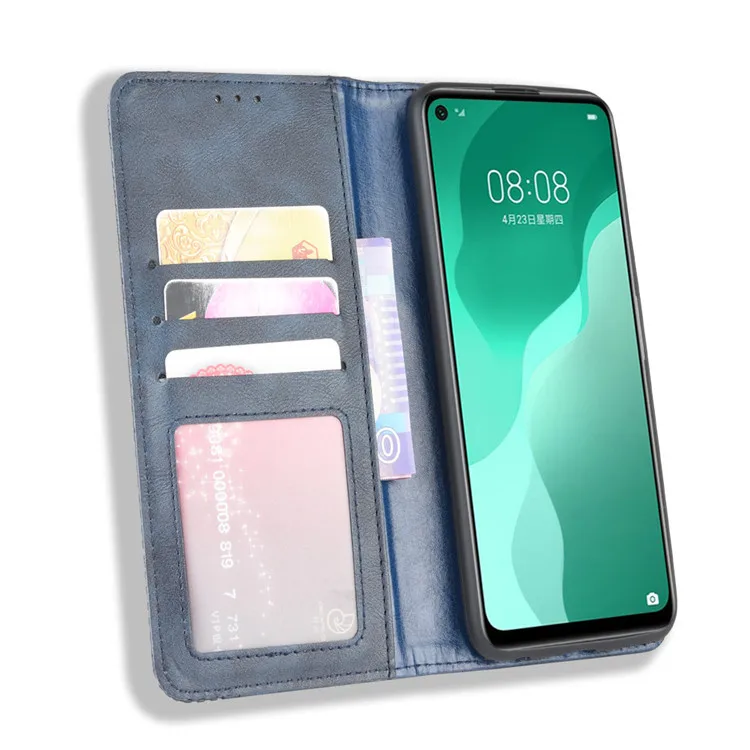 For Huawei nova 7 SE Case Premium Leather Wallet Leather Flip Case For Huawei nova 7 SE Phone Case 6.5" huawei silicone case