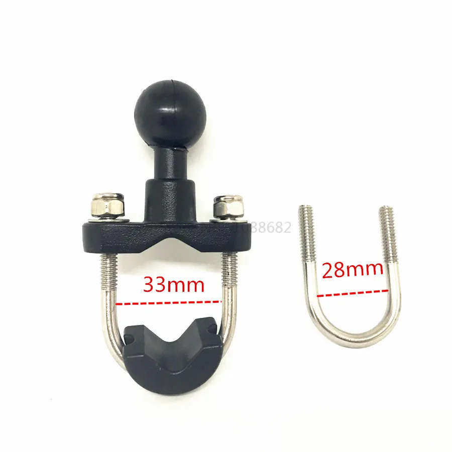 U-Bolt Motorcycle Handlebar Bike Rail Rod Mount (3)
