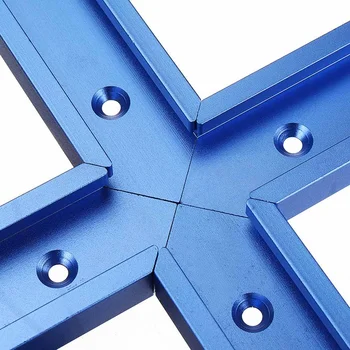

1pc T-slot T-track Connector Aluminum Alloy Miter Track Jig Fixture Slot Connector For Table Saw Router Table Woodworking Tool