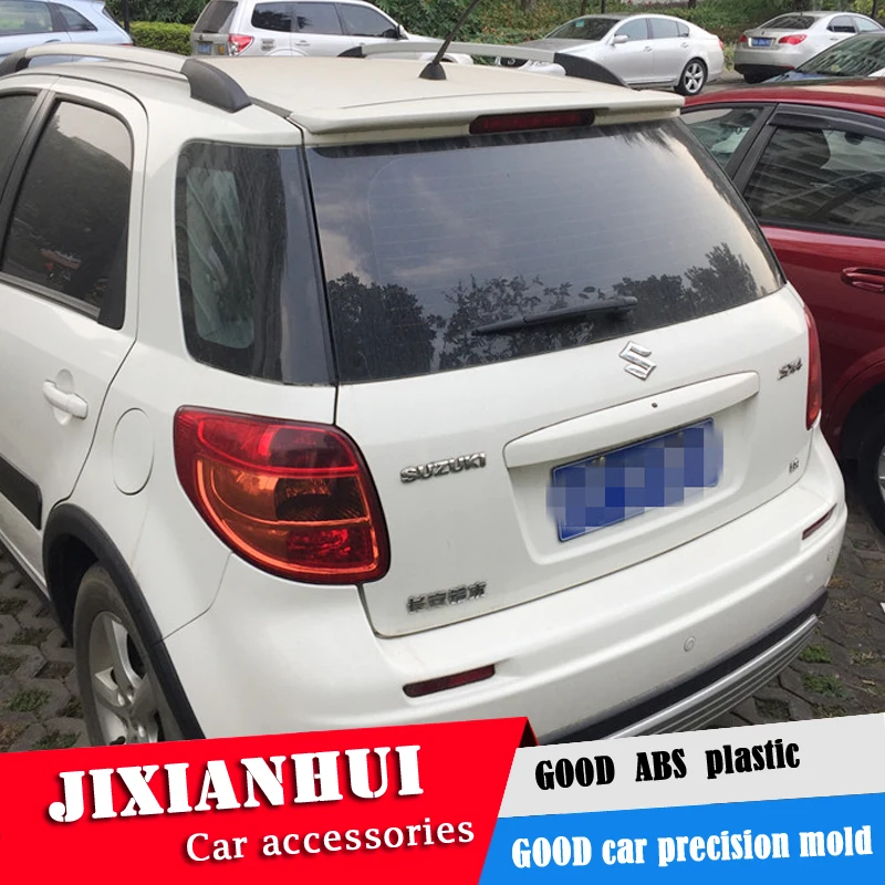 Спойлер для SX4 2008 2014 Suzuki XWY АБС пластик цвет заднего крыла автомобиля задний