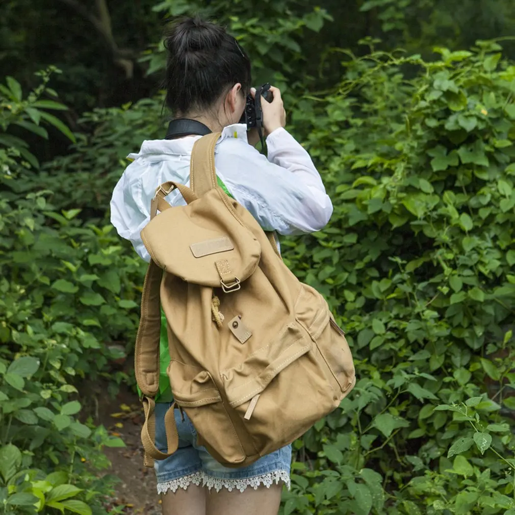 

F5 Canvas Casual Slr Camera Bag Shoulder Camera Bag Outdoor Backpack Slr Camera Bag Photography Camera Backpack
